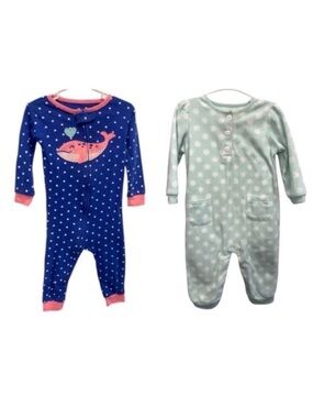 2 Carters Pajamas Sleep and Play